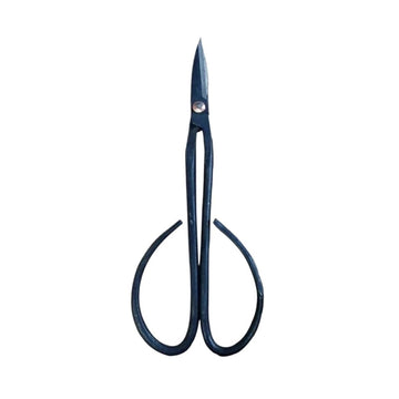 Long-Handle Black Pruning Shears for Bonsai and Flower Arranging